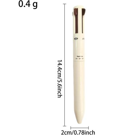  laxreheye Women's makeup 4-in-1 anti-perspirant multi-functional eyeliner pen versatile makeup pen ideal for travel school home gift for her - Buy Online on GoSupps.com