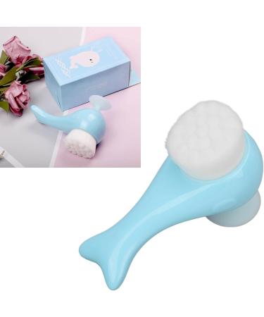 Glomora Makeup Cleansing Brush Nylon Soft Bristles Handheld Face Brush with Silicone Sucker - Buy Online on GoSupps.com