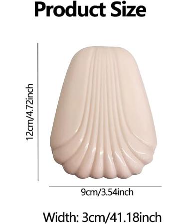 Powder Foundation Shell Beauty Tools Daily Use With Mirror Box Makeup Brush(Light Skin Tone) - Buy Online on GoSupps.com