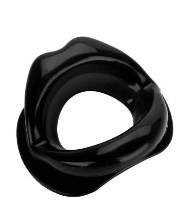 Lip Trainer - Silicone Oral Exerciser for Face Lifting | Anti-Wrinkle Tool | Mouth Muscle Tightener (Black) - Shop Internationally! - Buy Online on GoSupps.com