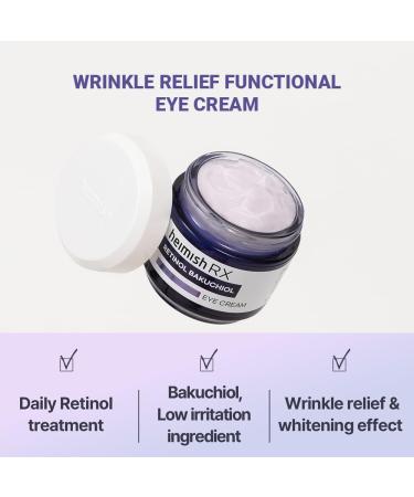 HEIMISH RX Retinol Bakuchiol Eye Cream - Daily Eye Cream for Anti Aging Firming Anti Wrinkle Hydrating with Retinol Non-greasy Formula Korean Skincare 30ml (1.01 fl. oz) - Buy Online on GoSupps.com