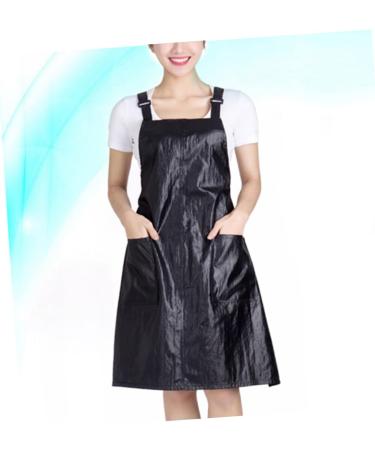 FRCOLOR Cooking Apron Work Wear for Men Waiter's Apron Overall Work Coat Cargo Trousers for Men Aprons for Men Work Apron Hairdressing Apron Pocket Uniform Miss black M - Buy Online on GoSupps.com