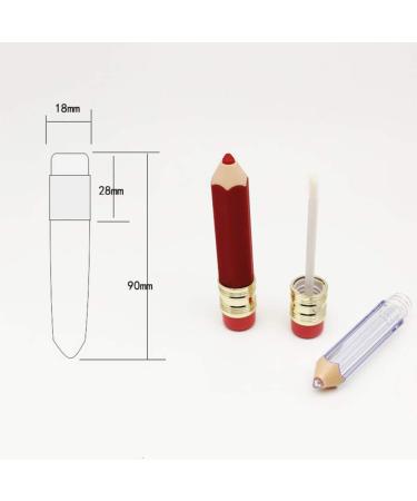 Healifty 12pcs Refillable Pencil-Shaped Lip Gloss Tubes | Creative Lip Balm Containers for Makeup - Buy Now! - Buy Online on GoSupps.com