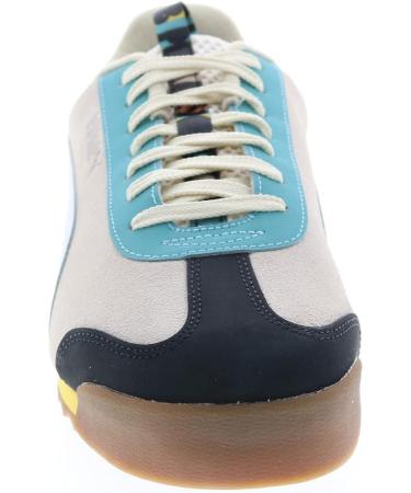 PUMA Men's Roma Basic HC Lifestyle Sneakers Shoes 11.5 - White Porcelain - Buy Online on GoSupps.com