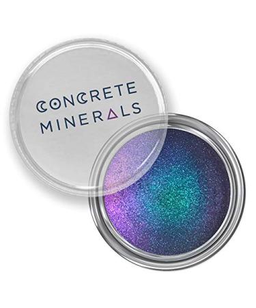 Concrete Minerals MultiChrome Eyeshadow, Intense Color Shifting, Longer-Lasting With No Creasing, 100% Vegan and Cruelty Free, Handmade in USA, 1.5 Grams Loose Mineral Powder (Mystique)