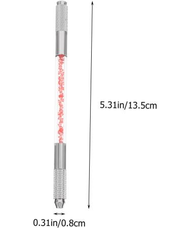 BIUDECO 3pcs Plastic Eyebrow Pens Women Eyebrow Pens Aluminum Alloy Double-headed Eyebrow Pen - Buy Online on GoSupps.com