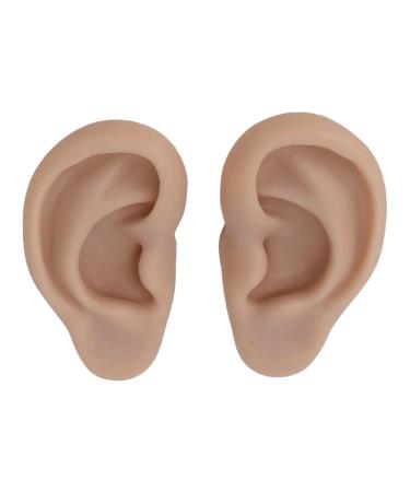 Soft Silicone Ear Model for Jewelry Display & Piercing Practice | Realistic Artificial Earring Presentation - Buy Online on GoSupps.com