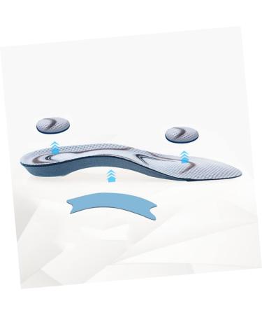 Mobestech Flat Foot Insoles - Arch Support Shoe Inserts for Plantar Fasciitis Relief - 3 Pairs for Men & Women - Buy Online on GoSupps.com