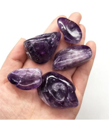 Natural Crystal Rough Natural Crystal Rough 5pcs Natural Amethyst Stones Quartz Crystal Minerals Tumbled Stone for - Buy Online on GoSupps.com