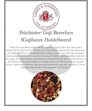 Lerbs & Hagedorn Goji Fruit Tea - 1 kg - Blueberry