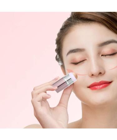 Beaupretty Makeup Spatula Tool & Volcanic Stone Oil-Absorbing Ball - Pink Face Cleaning Tool for Flawless Skin - Buy Online on GoSupps.com