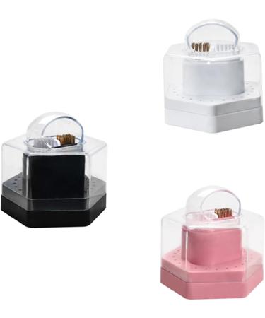 2 In 1 Nail Drill Bit Holder With Cleaning Brush 24 Holes Drill Bits Stand Display Organizer Drill Bits Organizer Box 2 In 1 Nail Drill Bit Holder With Cleaning Brush Nail Drill Bits Organizer Box Black - Buy Online on GoSupps.com