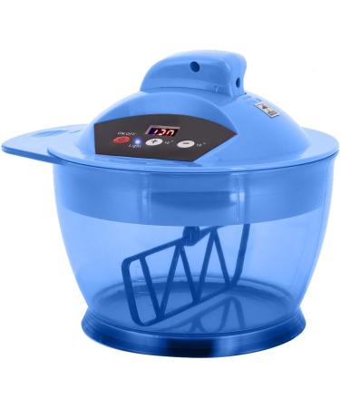 Electric Hair Coloring Bowl - Automatic Mixer Blender for Hair Dye Cream - Blue - Buy Online on GoSupps.com