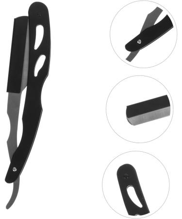 Angoily Stainless Steel 2-Path Manual Shaver for Men | Rapid Precision Beard Razor & Hairdresser Tool - Buy Online on GoSupps.com