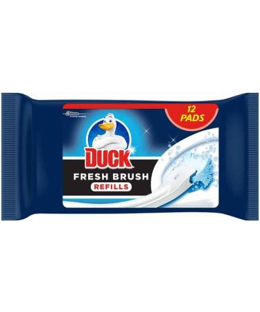 4X Duck Fresh Brush Refills (4 Packs 48 Flushable Cleaning Pads)- Biodegradable- Duck Toilet Bowl Cleaner - Buy Online on GoSupps.com