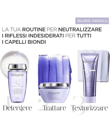 Kerastase Blond absolu Kit Bain lumiere 250ml Cicaflash 250ml Mask 200ml - Buy Online on GoSupps.com