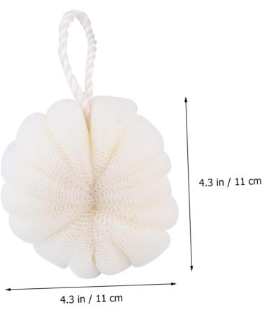 Beavorty 6 Pcs Large Bath Balls - Premium Mesh Shower Scrubbers & Loofahs for Ultimate Body Cleansing - Buy Online on GoSupps.com