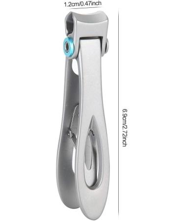 Durable Toe Clipper Nail Clipper Clean and Beautiful for Home Salon Shop Manicure Store Beauty Salon (Silver) - Buy Online on GoSupps.com