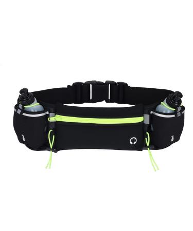 Drinking belts run hydration tape with water bottles (2 x 175 ml) pile belt belt pocket reflective hip pocket bunkbag sport for outdoor