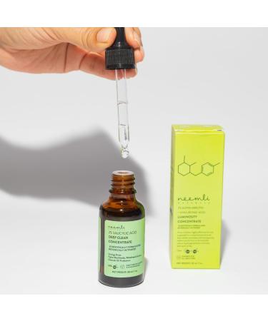 Prodsol Biotech pvt ltd Neemli Naturals 2 Salicylic Acid Deep Clean Concentrate Face Serum Reduces Acne Black Heads & Pigmentation Unclogs Pores Suits All Skin Types 15ml - Buy Online on GoSupps.com