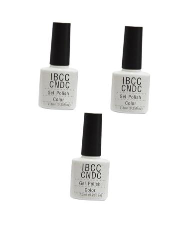 FOMIYES 3pcs Nail Gel Polish Uv Gel Polish Soak off Gel Polish Nail Polish Glue Manicure mediumx3pcs As Shownx3pcs