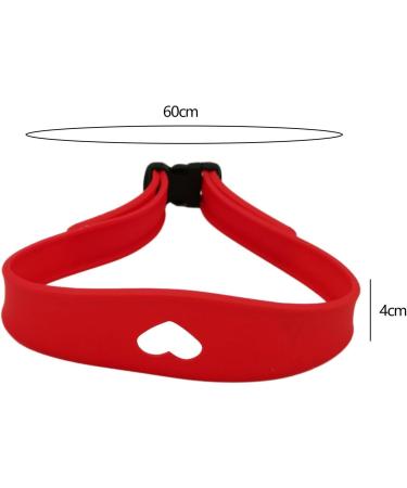 AWHAO Hair Cutting Instructions Cutting Template Portable Reusable And Practical Accessories Adjustable Headband for DIY Red - Buy Online on GoSupps.com