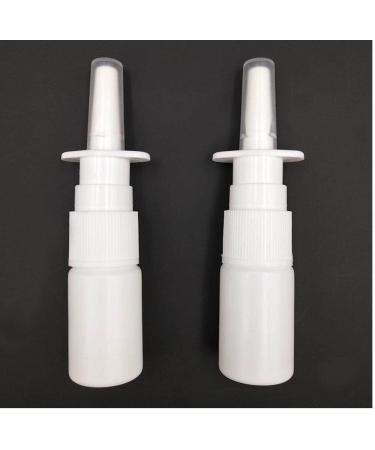 Buy Bontannd 10ml White Empty Plastic Nose Spray Bottles - Refillable Pump for Medical Use | International Shipping - Buy Online on GoSupps.com