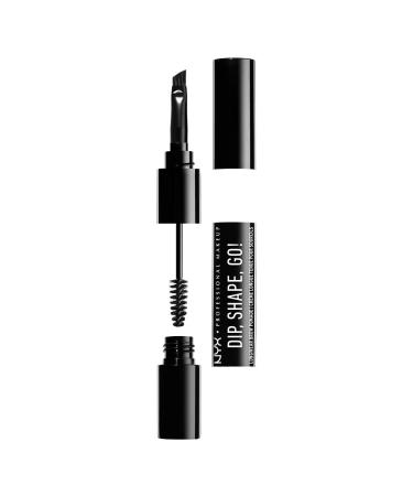 NYX Professional Makeup Dip Shape Go Longwear Brow Pomade - Black | Perfect Eyebrow Definition for International Shipping - Buy Online on GoSupps.com