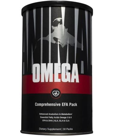 Animal Pak - Convenient All-in-One Vitamin & Supplement Pack - Zinc Vitamins C B D & Omega Omega 3 & 6 Supplement Fish Oil Flaxseed Oil Salmon Oil Cod Liver Herring - Buy Online on GoSupps.com