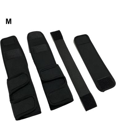 SUDNJIALQ Dog Shoulder Protector Durable And Safe Convenient Polyester Dog Elbow Protector Brace Protector Black M M Black - Buy Online on GoSupps.com