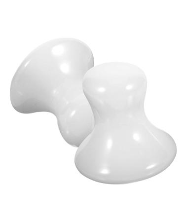 FRCOLOR 6 Pcs Massage Stone Set - Natural Gua Sha Tools for Facial Massage | Quartz & Jade Eye Massager | Enhance Your Beauty Routine - Buy Online on GoSupps.com