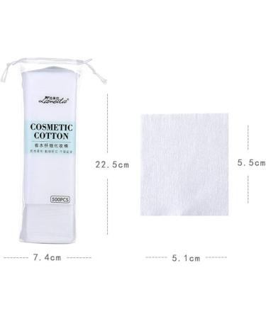 TOSSPER 500pcs/Bag Korean Facial Organic Cotton Pads Face Cleansing Cosmetic Remover Makeup Tissue Beauty Skin Care - Buy Online on GoSupps.com