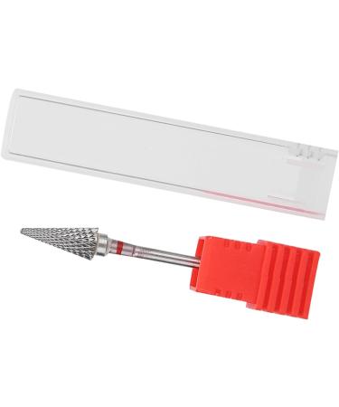 Tungsten Steel Manicure Drill Bits Perfect Grinding Effect for Processing Nails Glass Plastic Metal and More (red mark) - Buy Online on GoSupps.com