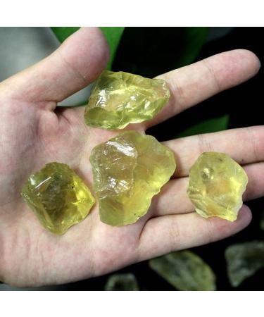 50G Natural Raw Yellow Citrine Quartz Crystal Rough Stone Specimen Crystal Love Natural Stones and Minerals Fish Tank - Buy Online on GoSupps.com