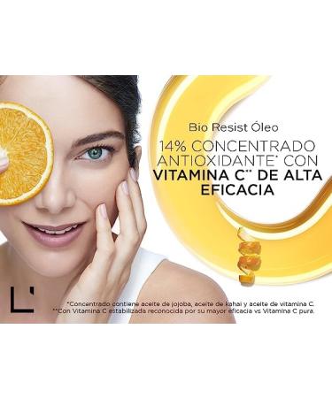 L BEL Bio Resist leo Efecto D tox com Vitamina C - Cuidados Faciais Naturais para uma Pele Radiante | Envio Internacional - Buy Online on GoSupps.com