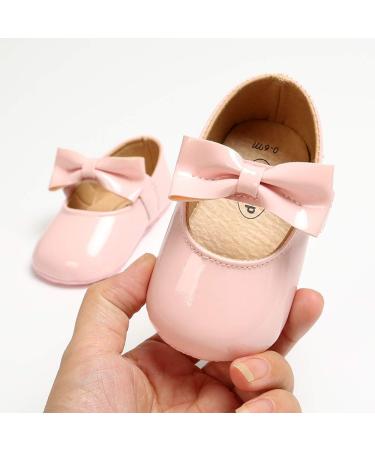 RVROVIC Baby Girl Moccasins: Princess Sparkly Soft Sole Shoes (12-18 Months, Pink) - Buy Online on GoSupps.com