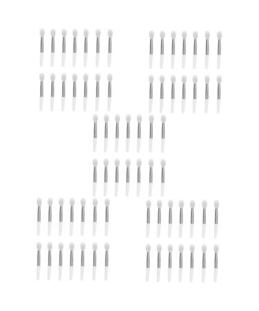 minkissy 5 Sets Lip Gloss Brush Silicone Lipstick Brush Lip Care Applicator Hand Tools Cosmetics Brush Makeup Brush Makeup Use Lipstick Brush Miss Silica Gel White Make up Eye Shadow Brush