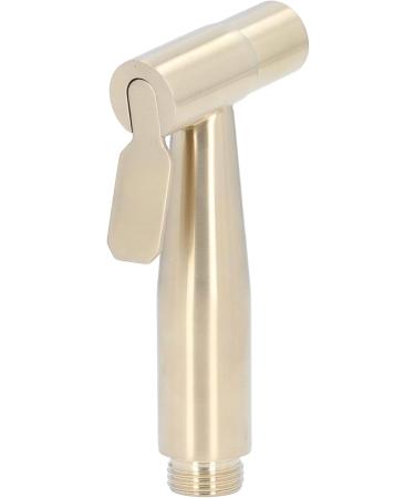 Hand Bidet Set - Stainless Steel Bidet Sprayer with Adjustable Water Pressure | Portable Space-Saving Design | Easy Installation - Gold Finish - Buy Online on GoSupps.com