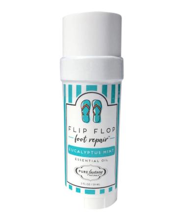 Foot Balm Moisturizer For Rough Heels & Dry  Cracked Feet Get Your Feet Ready for Summer With Our Eucalyptus Mint Flip Flop Foot Repair