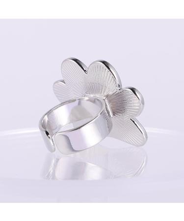 Healeved Palette Ongles Manucure Mini Palette pour M lange Couleurs Nail Art Accessoire Portable Facile Nettoyer pour Salon D'Ongles D coration Photo 3.3x2.5cm Argent - Buy Online on GoSupps.com