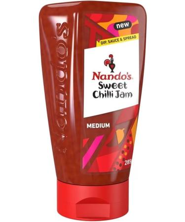 Nando's Sauce Bundle: Lemon Herb Medium Hot Extra Hot Garlic (125g each) Perinaise Mild/Medium/Garlic Medium 265g BBQ Sauce 275g & Sweet Chilli Jam 285g (Total 1.98kg) Boxed Treatz - Buy Online on GoSupps.com