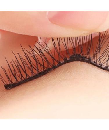 Bowtong 34-Piece Self-Adhesive False Eyelash Strips - Reusable Glue-Free Makeup Tools for Effortless Application - Buy Online on GoSupps.com