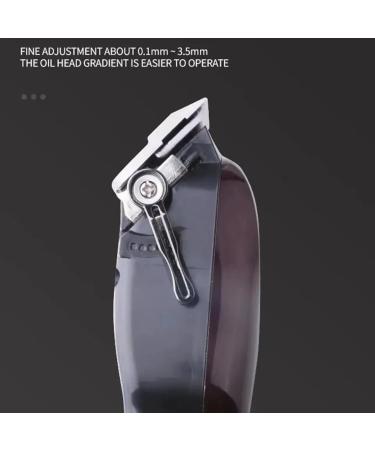 Professional Retro Hair Clippers with LED Screen & USB Charging - Men's Electric Hair Trimmer for Precise Grooming - Buy Online on GoSupps.com