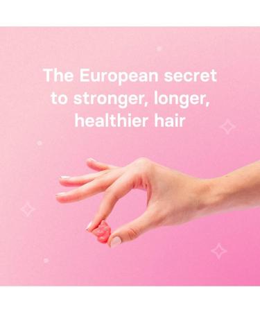 Bloom Hair Gummies: Biotin & Vegan Supplements for Rapid Hair Growth - 1 Month Supply - Buy Online on GoSupps.com