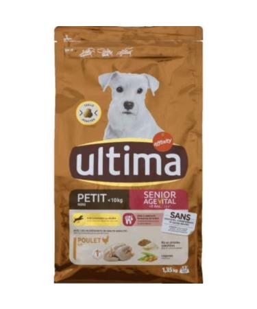Ultima Croquettes for Small Senior Dogs Agevital +8 years - 1.35 kg