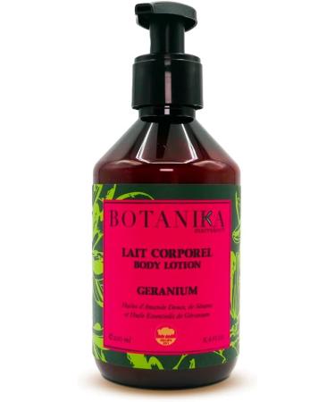 BOTANIKA - GERANIUM BODY MILK 250ml - ORGANIC ARGAN SWEET ALMOND SESAME ARGAN LEAF - MOROCCO - Buy Online on GoSupps.com