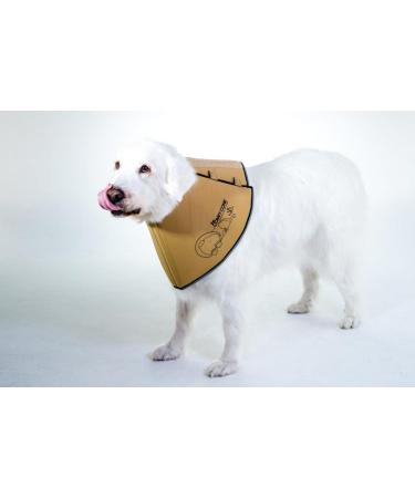 All Four Paws Comfy Cone for Pets - XX Large Skin Color | Comfortable Protective Dog Cat Collar - Buy Online on GoSupps.com