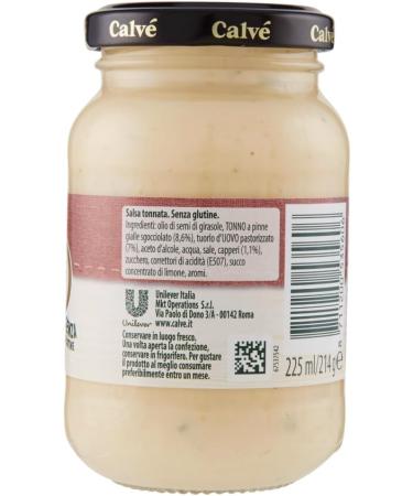 Calv Salsa Tonnata Tuna Sauce 225 ml + Polpa Italian Gourmet 400 g - Buy Online on GoSupps.com