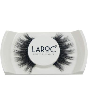 LaRoc False Silk Eyelashes Long Thick Natural Fake Eye Lashes Set Mink Makeup - Unicorn - Buy Online on GoSupps.com