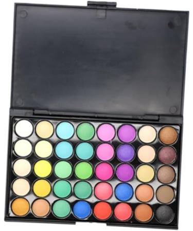 Angoily 2pcs 40 Eyeshadow Makeup Palette Eye Shadow Pearlescent 1 count (Pack of 1) As Shownx2pcs - Buy Online on GoSupps.com